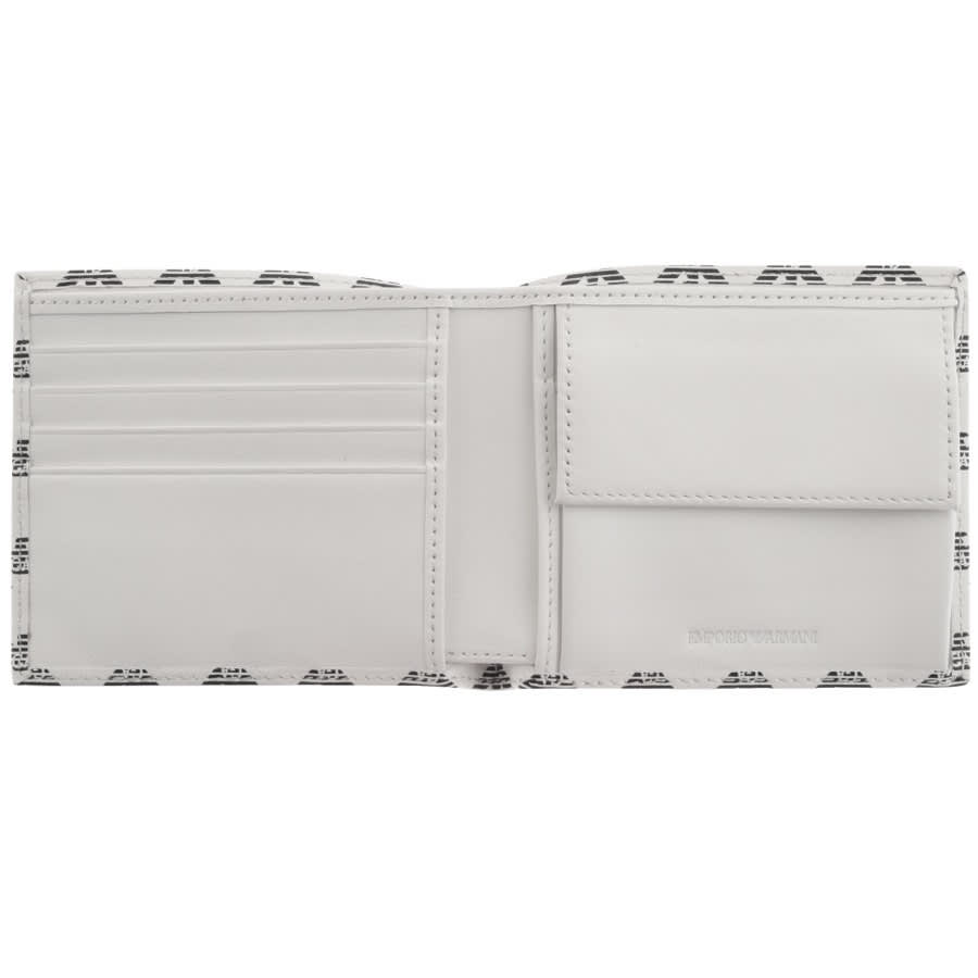 Alternative Image for ProductEmporio Armani Bifold Logo Wallet White2